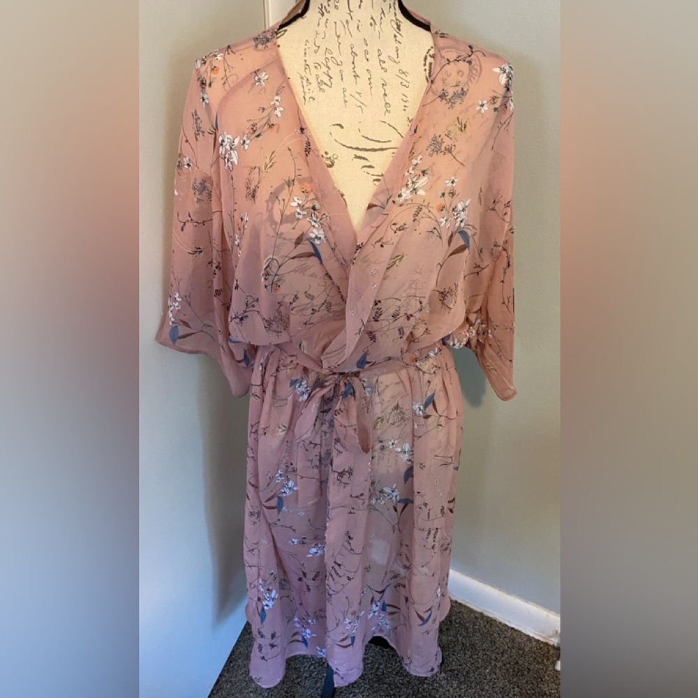 NWT!!!!! TIME AND TRU BATHING SUIT COVER UP-SIZE SM/MED